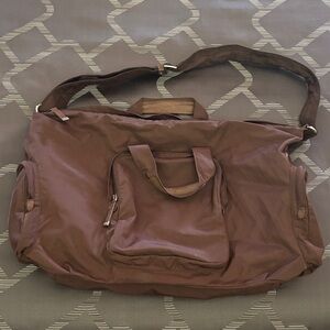 HOBO Brown Travel Duffel Bag -Shoulder Strap
